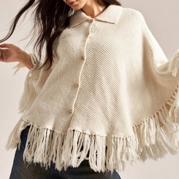 Casual Multicolor Women's Batwing Sleeve Commute Cardigan - Picture 5 of 9